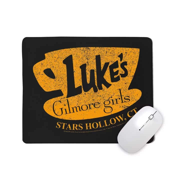 Gilmore Girl LukeS Diner Stars Hollow Mousepad