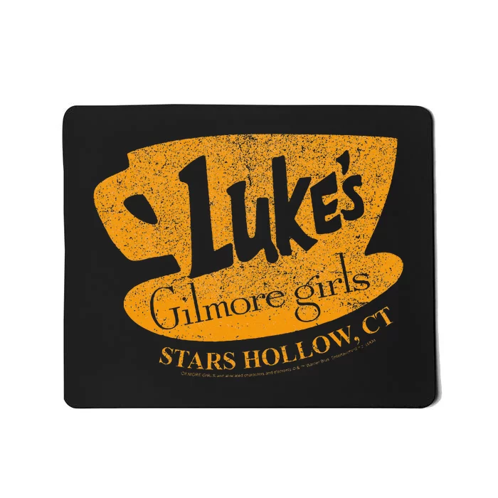 Gilmore Girl LukeS Diner Stars Hollow Mousepad