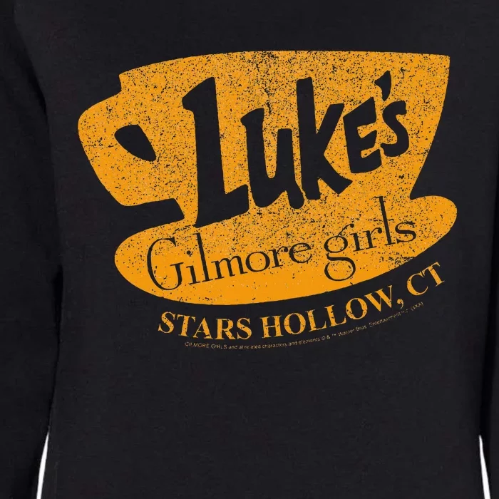 Gilmore Girl LukeS Diner Stars Hollow Womens California Wash Sweatshirt