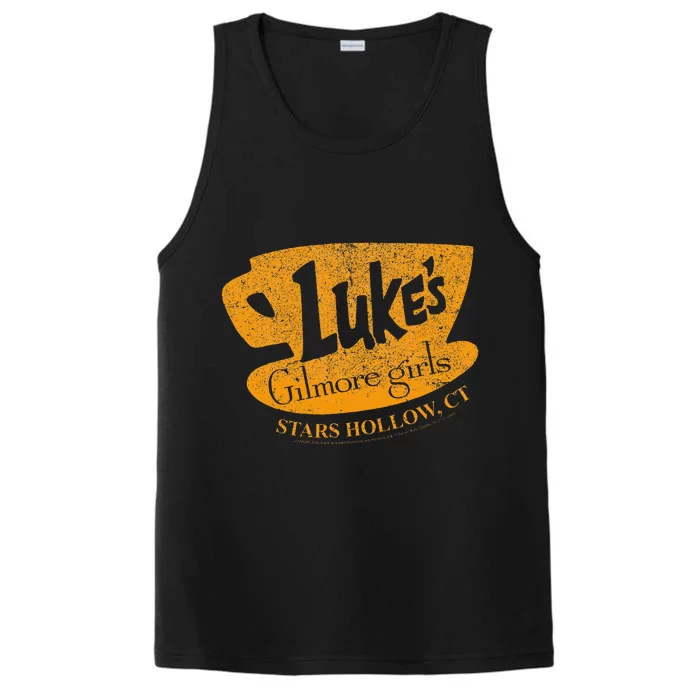 Gilmore Girl LukeS Diner Stars Hollow Performance Tank