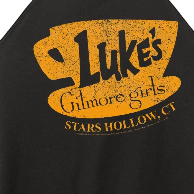 Gilmore Girl LukeS Diner Stars Hollow Women’s Perfect Tri Rocker Tank