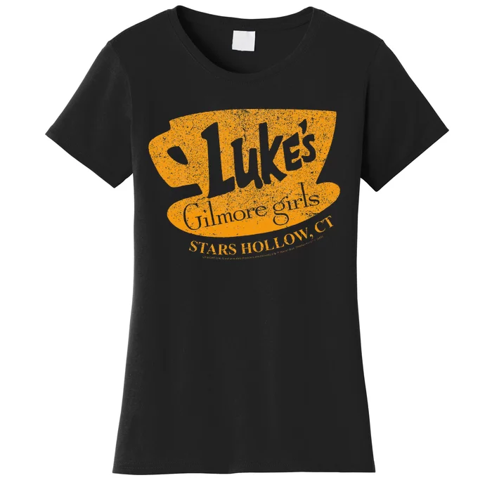 Gilmore Girl LukeS Diner Stars Hollow Women's T-Shirt