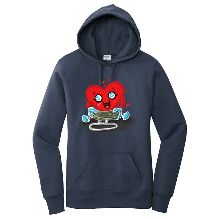 Gaming Gamer Love Valentines Day Gift Women's Pullover Hoodie