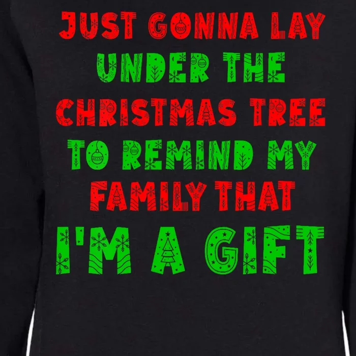 Gonna Go Lay Under The Tree To Remind My Family Im Present Womens California Wash Sweatshirt