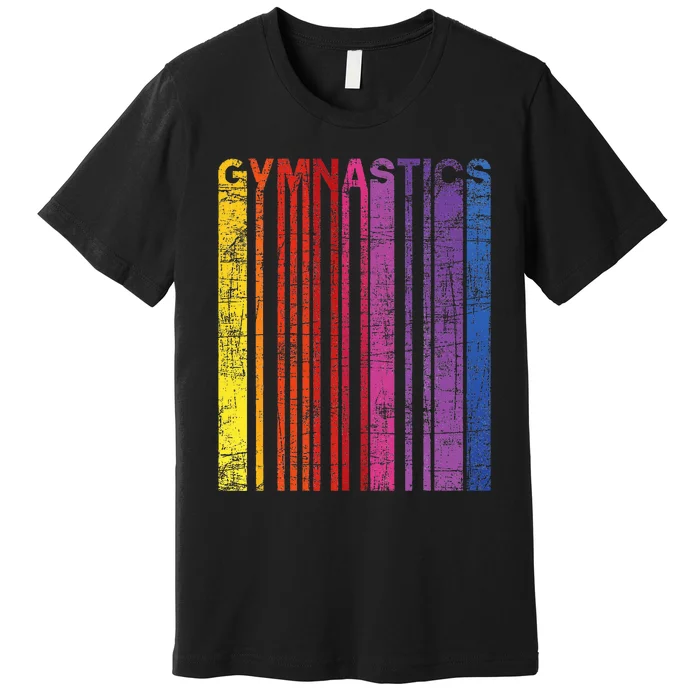 Gymnastics Gymnast Lover Cheerleading Aerobics Acrobatics Premium T-Shirt