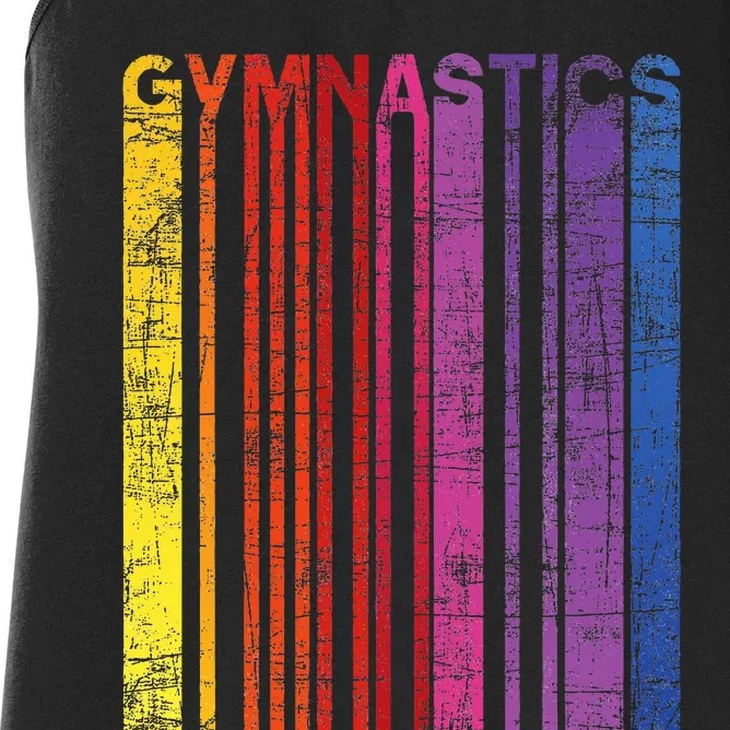 Gymnastics Gymnast Lover Cheerleading Aerobics Acrobatics Women's Racerback Tank