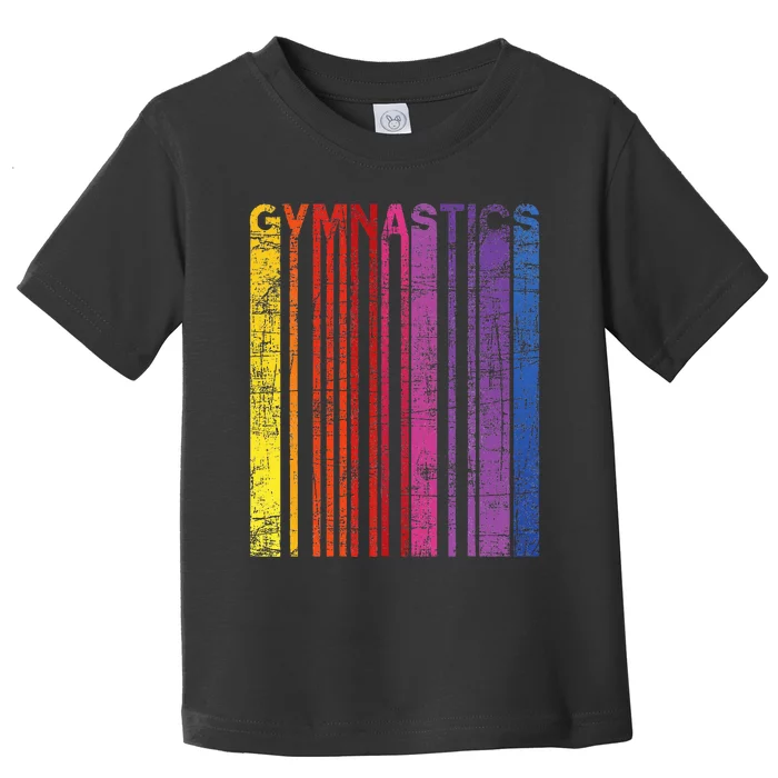 Gymnastics Gymnast Lover Cheerleading Aerobics Acrobatics Toddler T-Shirt