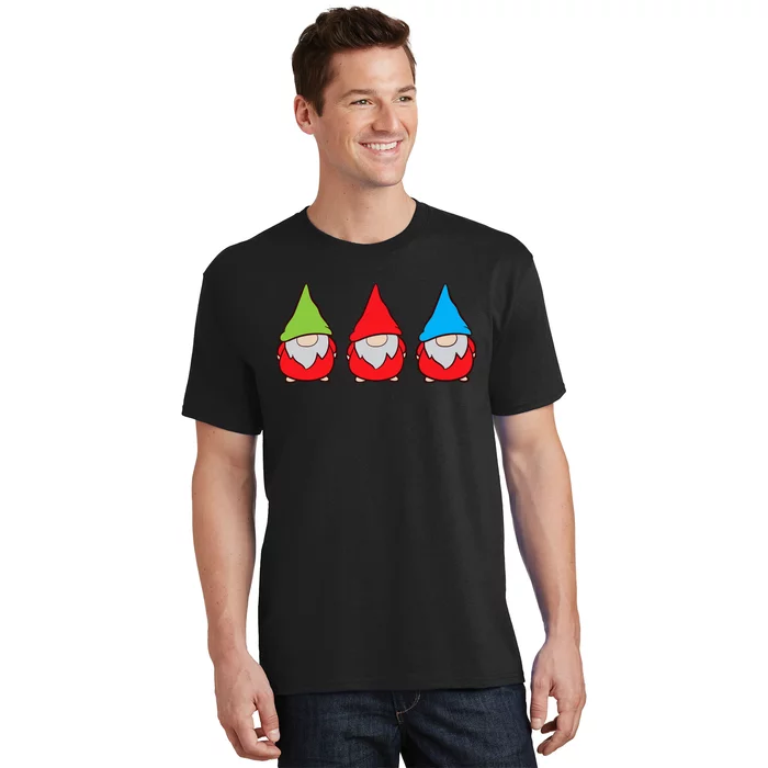 Garden Gnome Lover Cute Garden Gnomes Premium T-Shirt