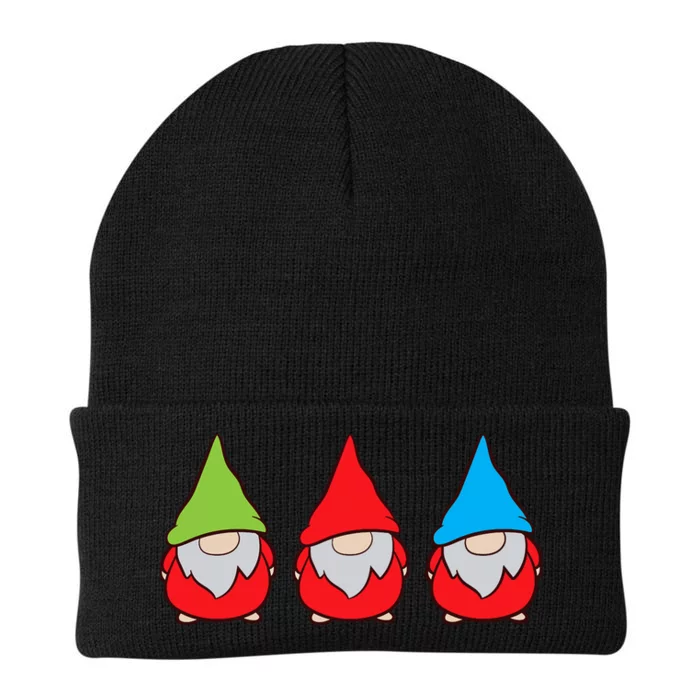 Garden Gnome Lover Cute Garden Gnomes Premium Knit Cap Winter Beanie