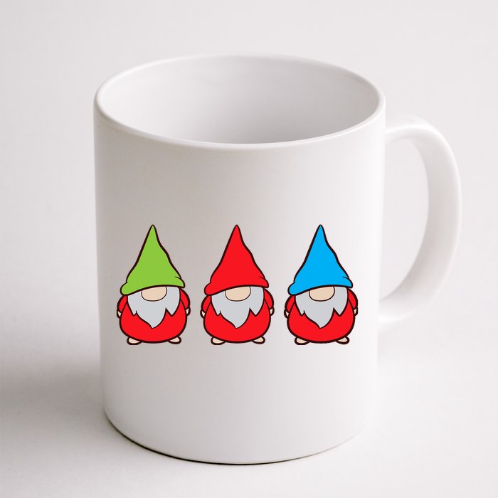 Garden Gnome Lover Cute Garden Gnomes Premium Front & Back Coffee Mug