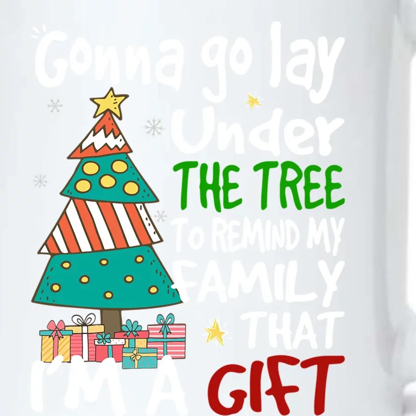 Gonna Go Lay Under The Tree To Remind My Family Christmas Cute Gift Black Color Changing Mug