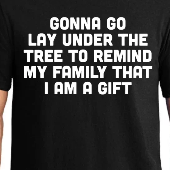 Gonna Go Lay Under Tree Family Christmas Outfit To Impress Gift Pajama Set