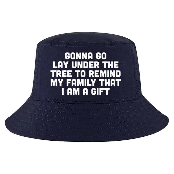 Gonna Go Lay Under Tree Family Christmas Outfit To Impress Gift Cool Comfort Performance Bucket Hat