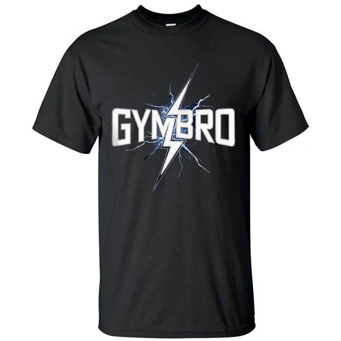 Gymbro Gym Lightning Fitness Gym Bro Tall T-Shirt