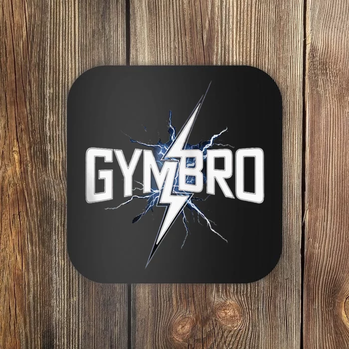 Gymbro Gym Lightning Fitness Gym Bro Coaster