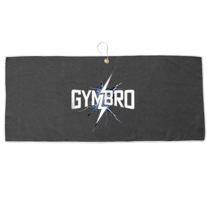 Gymbro Gym Lightning Fitness Gym Bro Large Microfiber Waffle Golf Towel