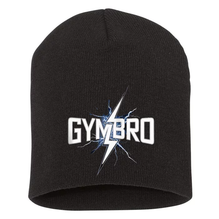 Gymbro Gym Lightning Fitness Gym Bro Short Acrylic Beanie