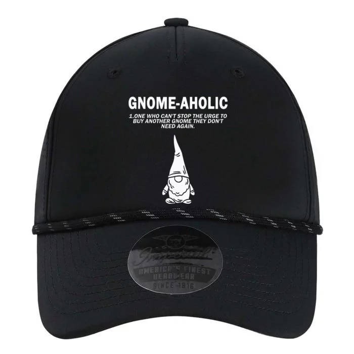 Garden Gnome Lover Gnome Aholic Funny Definition Gnomes Performance The Dyno Cap