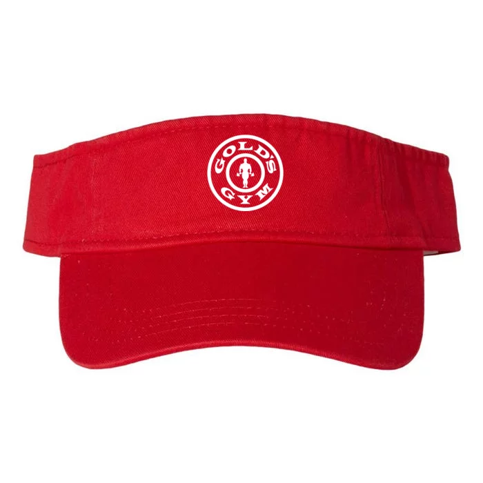 GoldS Gym Logo Valucap Bio-Washed Visor