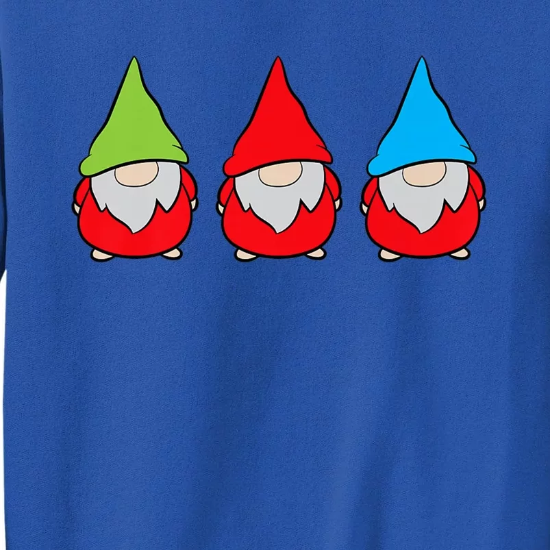 Garden Gnome Lover Cute Garden Gnomes Tall Sweatshirt