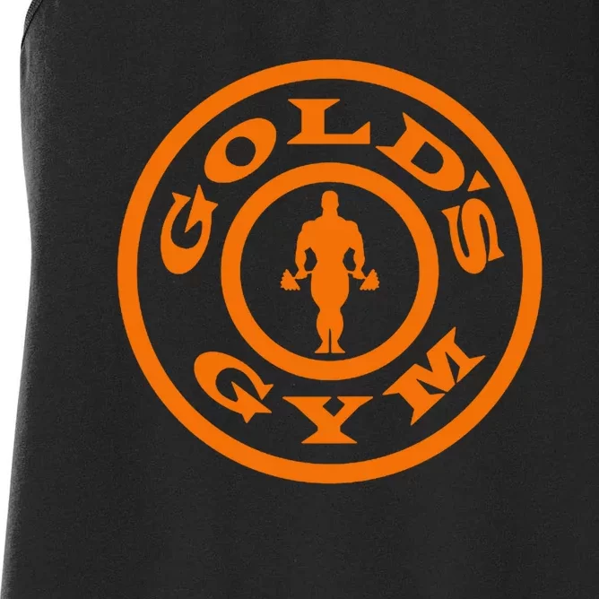 GoldS Gym Logo Women's Racerback Tank