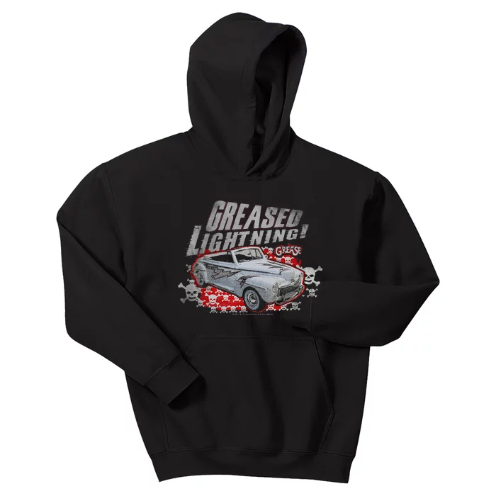 Grease Greased Lightening Kids Hoodie