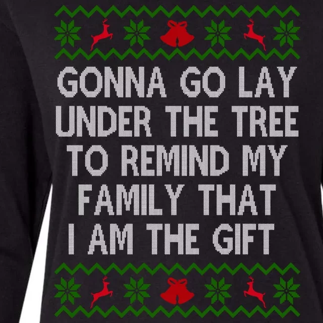 Gonna Go Lay Under The Tree To Remind My Family I Am The Gift Womens Cotton Relaxed Long Sleeve T-Shirt