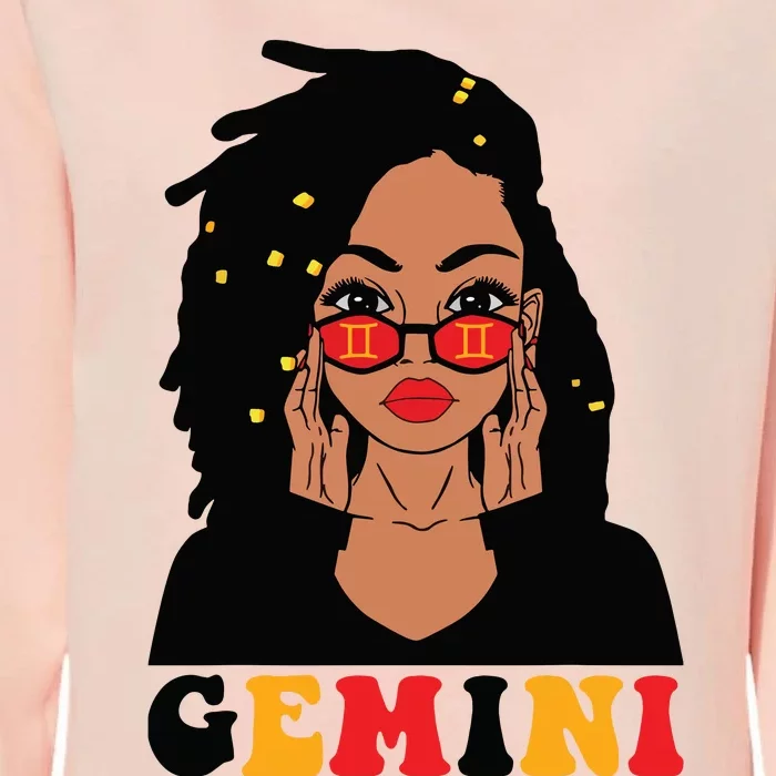 Gemini Girl Locd Woman Zodiac Signs Birthday Girl Womens California Wash Sweatshirt