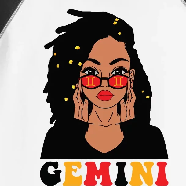 Gemini Girl Locd Woman Zodiac Signs Birthday Girl Toddler Fine Jersey T-Shirt