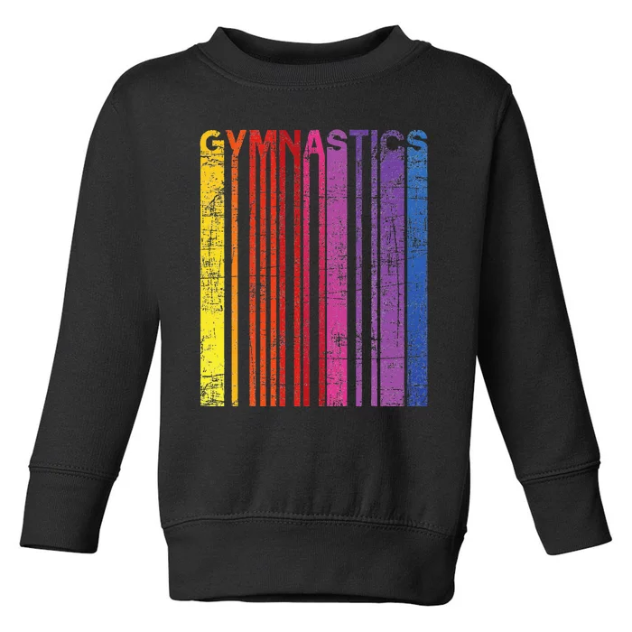 Gymnastics Gymnast Lover Cheerleading Aerobics Acrobatics Toddler Sweatshirt