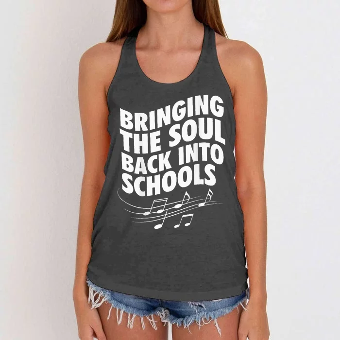 Gmb Global Music Box Women's Knotted Racerback Tank