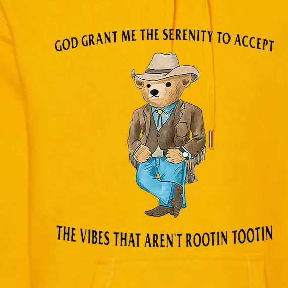 God Grant Me The Serenity To Accept The Vibes Premium Hoodie