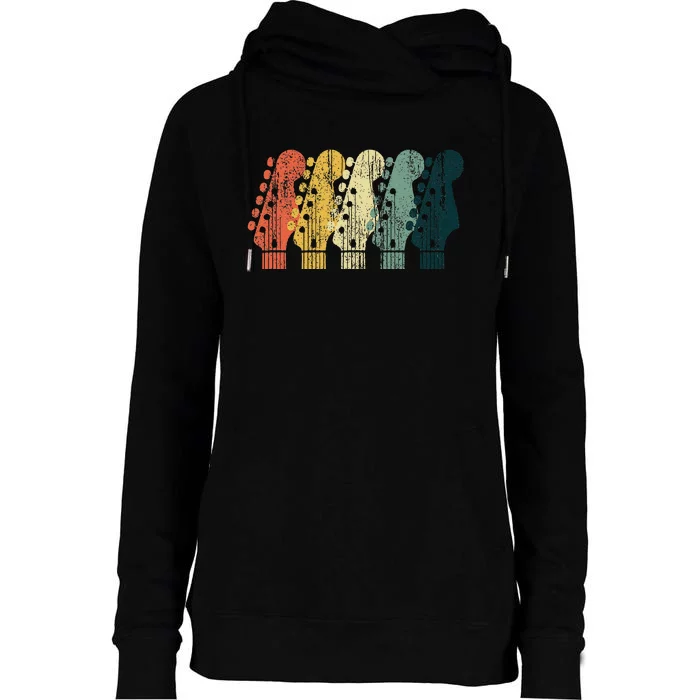 Guitar Gift Music Band Guitarist Stuff Womens Funnel Neck Pullover Hood