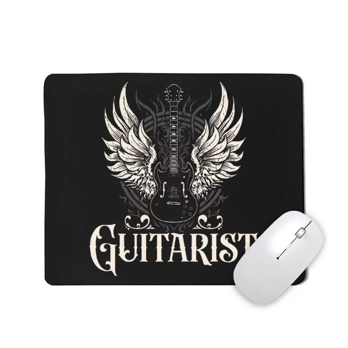 Guitarist Guitars Musician Guitar Player Mousepad