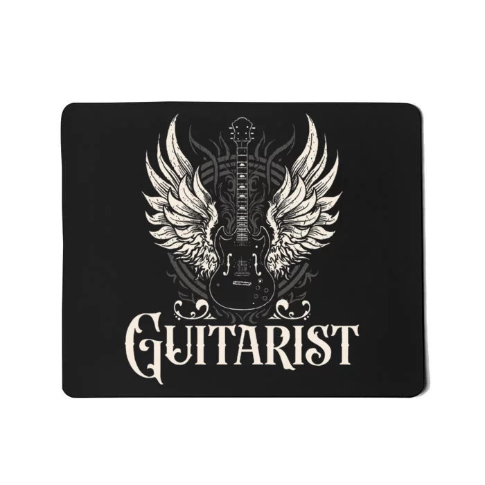 Guitarist Guitars Musician Guitar Player Mousepad