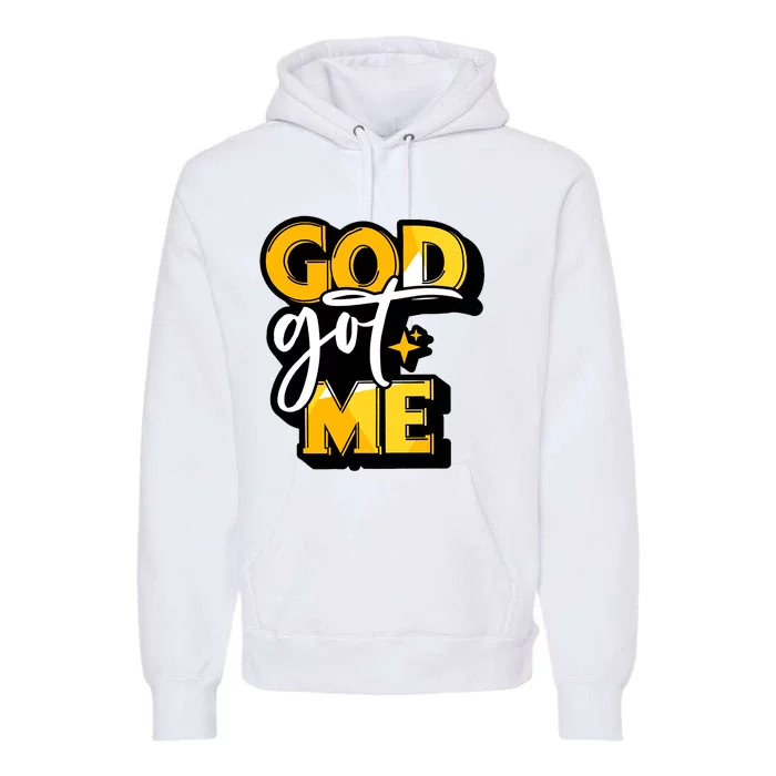 God Got Me Swag Team Cool Sneaker Matching Perfect Gift Idea Trending Premium Hoodie