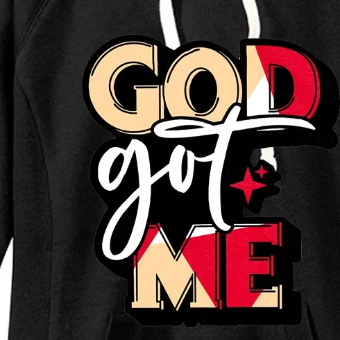 God Got Me Swag Team Cool Sneaker Matching Perfect Gift Idea Trending Women's Fleece Hoodie