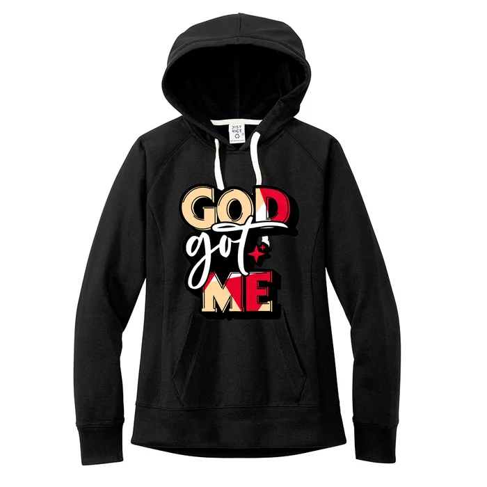 God Got Me Swag Team Cool Sneaker Matching Perfect Gift Idea Trending Women's Fleece Hoodie