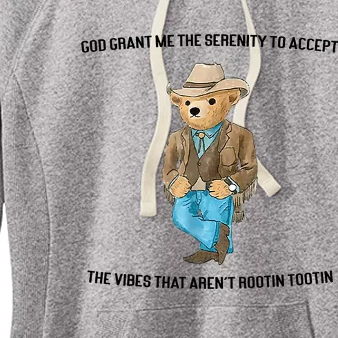 God Grant Me The Serenity To Accept The Vibes That Aren’t Women's Fleece Hoodie