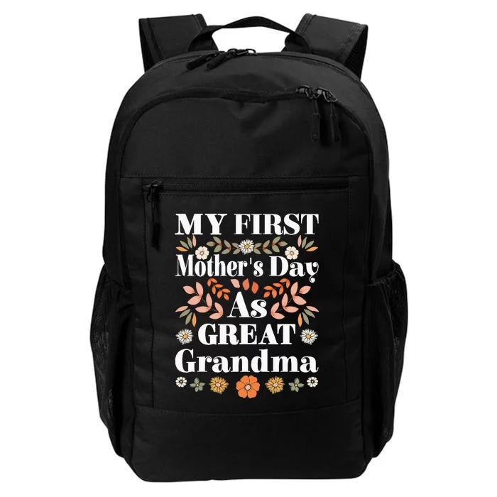 Great Grandmother My First MotherS Day As Great Grandma Daily Commute Backpack