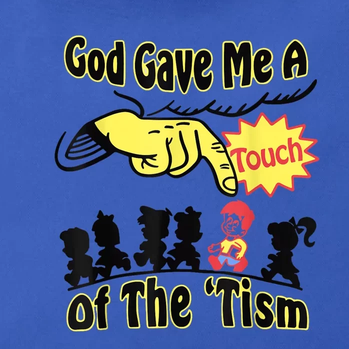 God Gave Me A Touch Of The Tism Zip Tote Bag