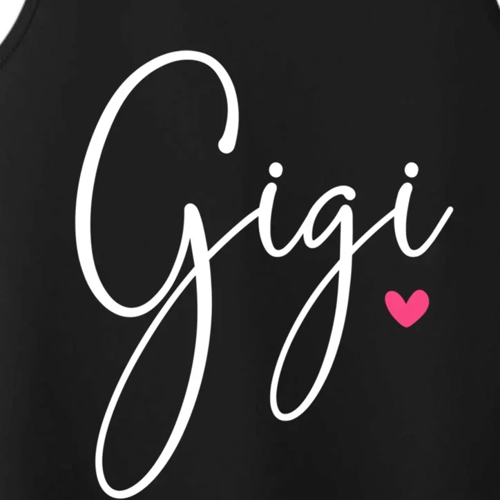 Gigi Grandma MotherS Day Christmas Gift Performance Tank