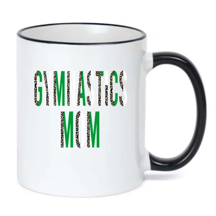 Green Gymnastics Mom Cool Gift Black Color Changing Mug