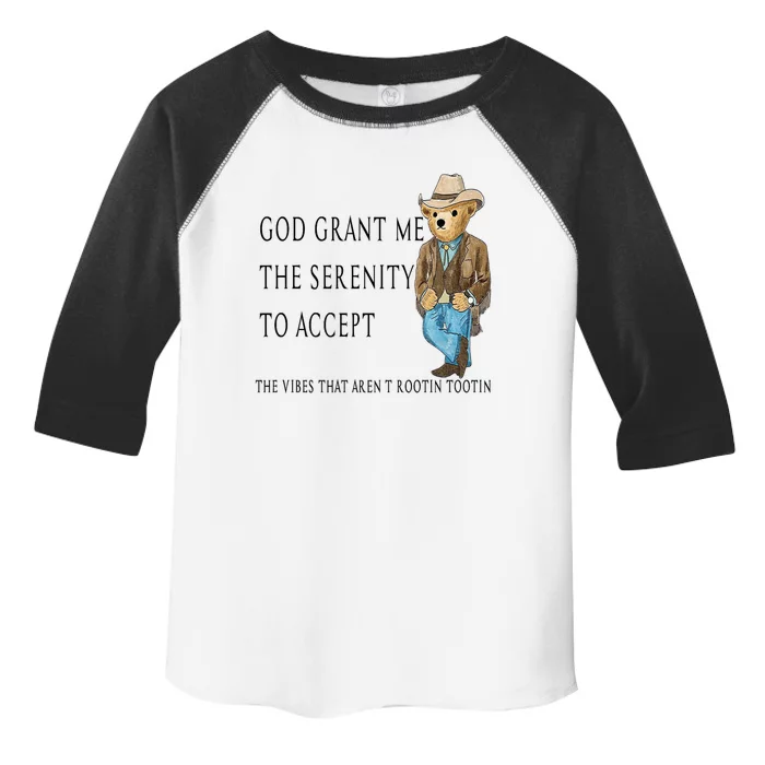 God Grant Me The Serenity To Accept The Vibes That Aren’t Toddler Fine Jersey T-Shirt