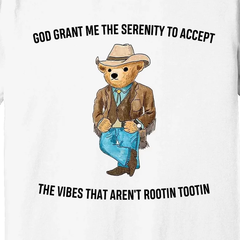 God Grant Me The Serenity To Accept The Vibes That Aren’t Premium T-Shirt