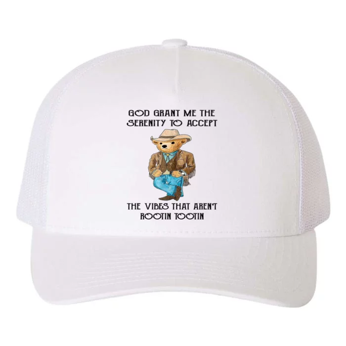 God Grant Me The Serenity To Accept The Vibes Yupoong Adult 5-Panel Trucker Hat