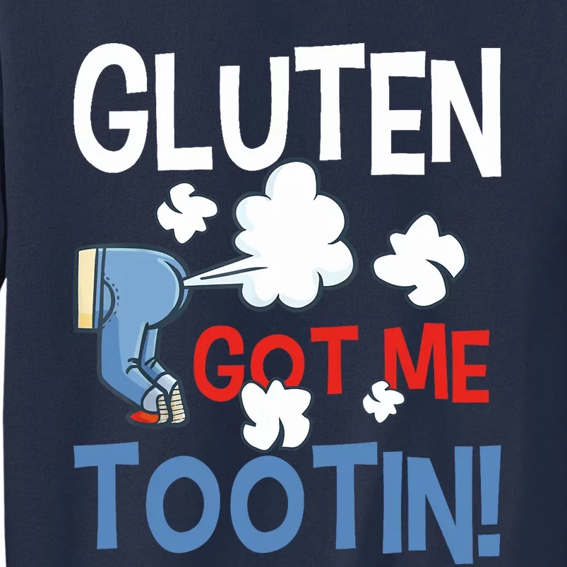 Gluten Got Me Tootin Gluten Allergy Celiac Disease Sweatshirt