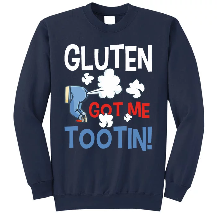 Gluten Got Me Tootin Gluten Allergy Celiac Disease Sweatshirt