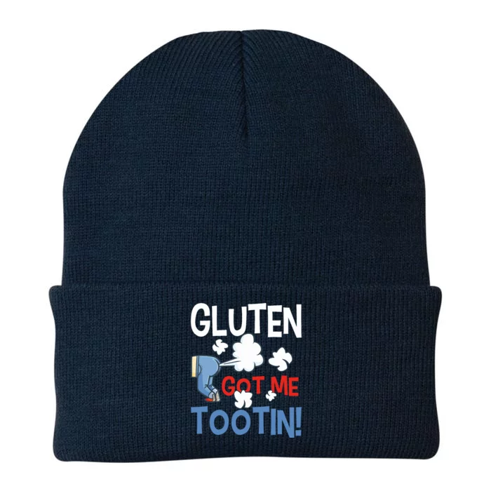 Gluten Got Me Tootin Gluten Allergy Celiac Disease Knit Cap Winter Beanie