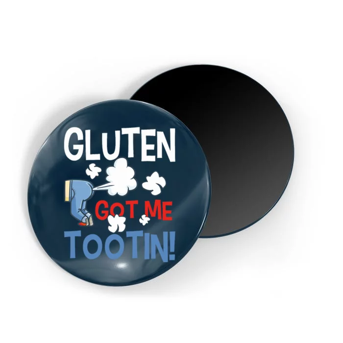 Gluten Got Me Tootin Gluten Allergy Celiac Disease Magnet